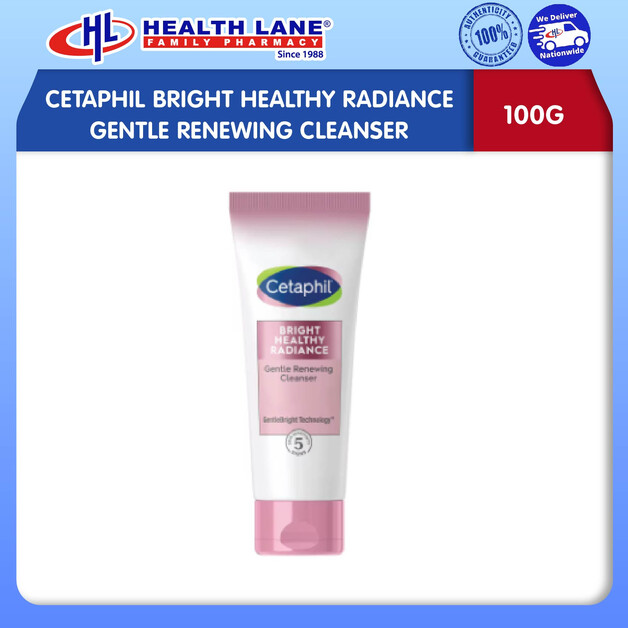 CETAPHIL BRIGHT HEALTHY RADIANCE GENTLE RENEWING PENCUCI (100G)